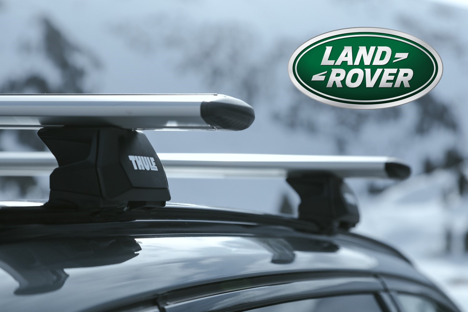 Land Rover roof bars by Thule
