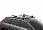 Thule wingbar edge roof bars for vehicles with raised roof rails