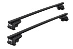 Thule square bar evo roof bars for vehicles with raised roof rails