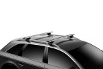 Thule wingbar evo roof bars for vehicles with raised roof rails