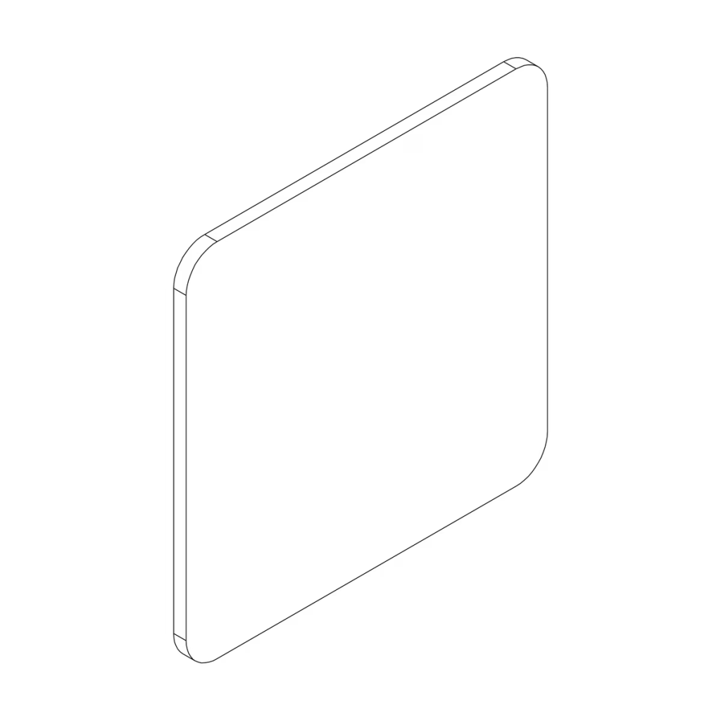 Rubber plate