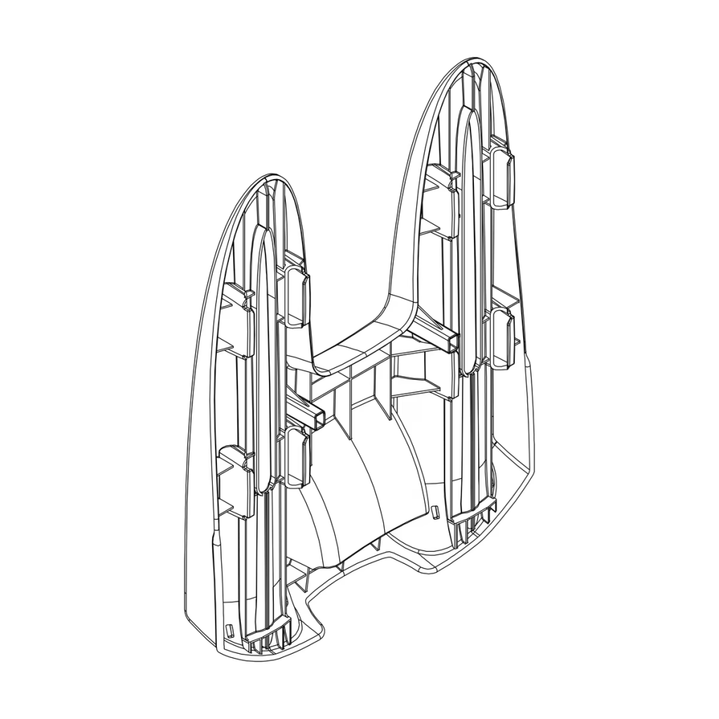 Thule 1500052599 wheel holder tray