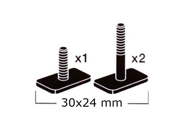 Thule T-Track adapter 889-1
