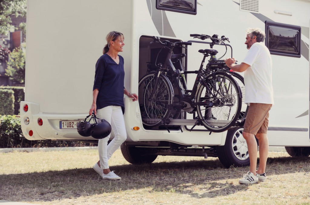 used motorhome bike racks