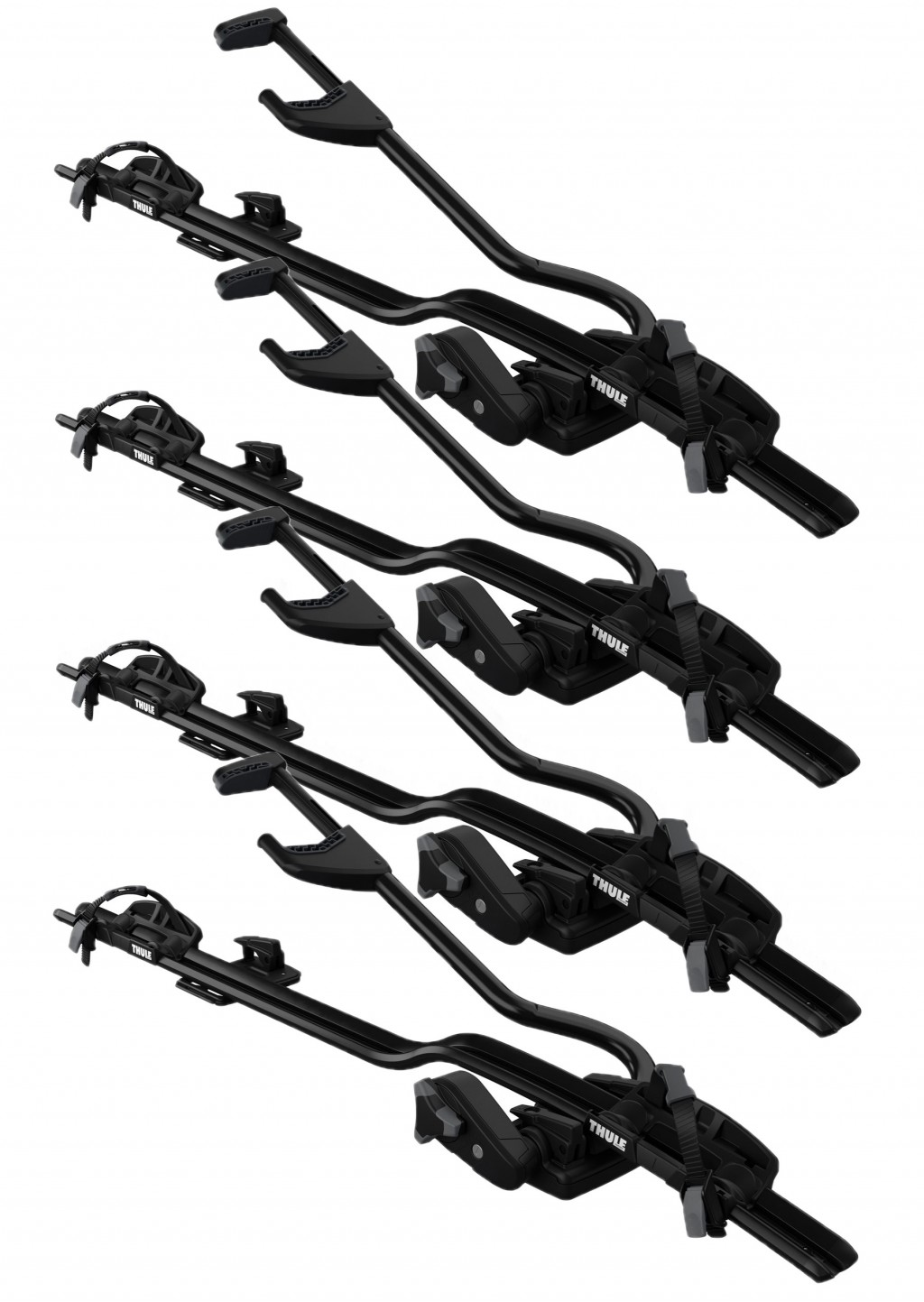 Thule 598 ProRide Black (4 pack)