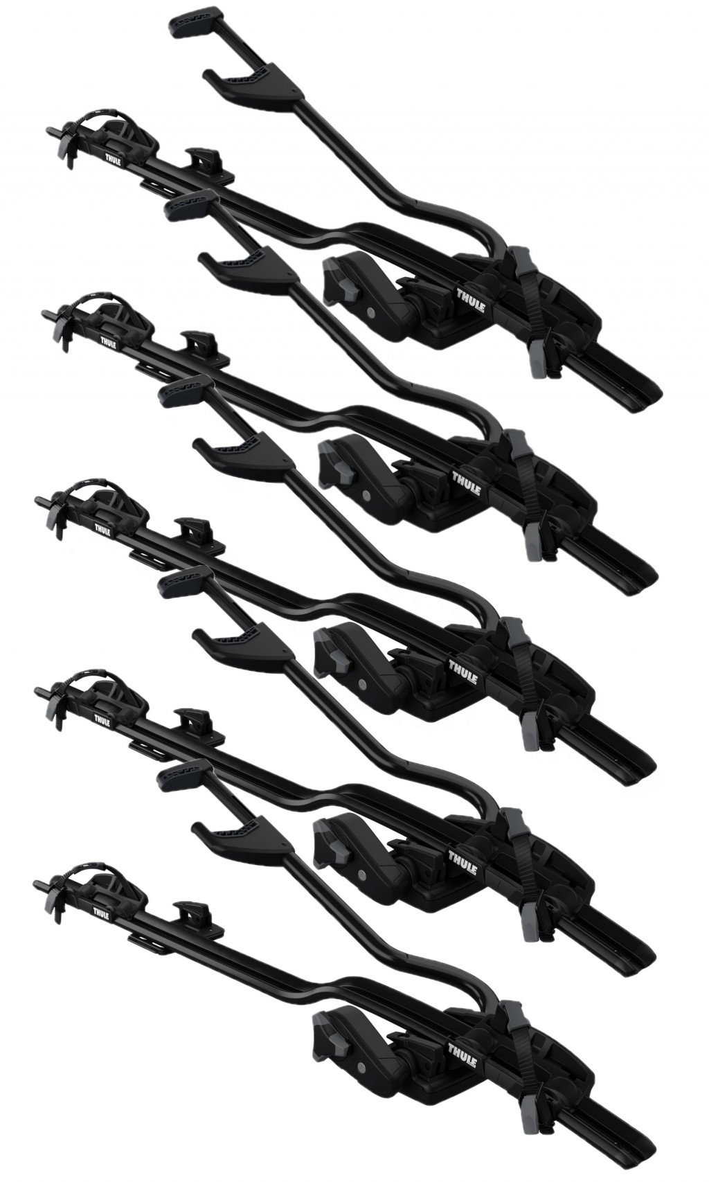 Thule 598 ProRide Black (5 pack)