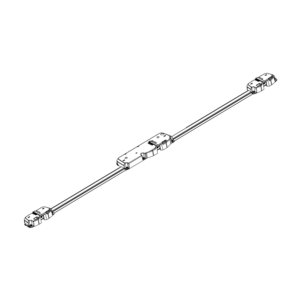 Thule 1500054120 roof box locking rail