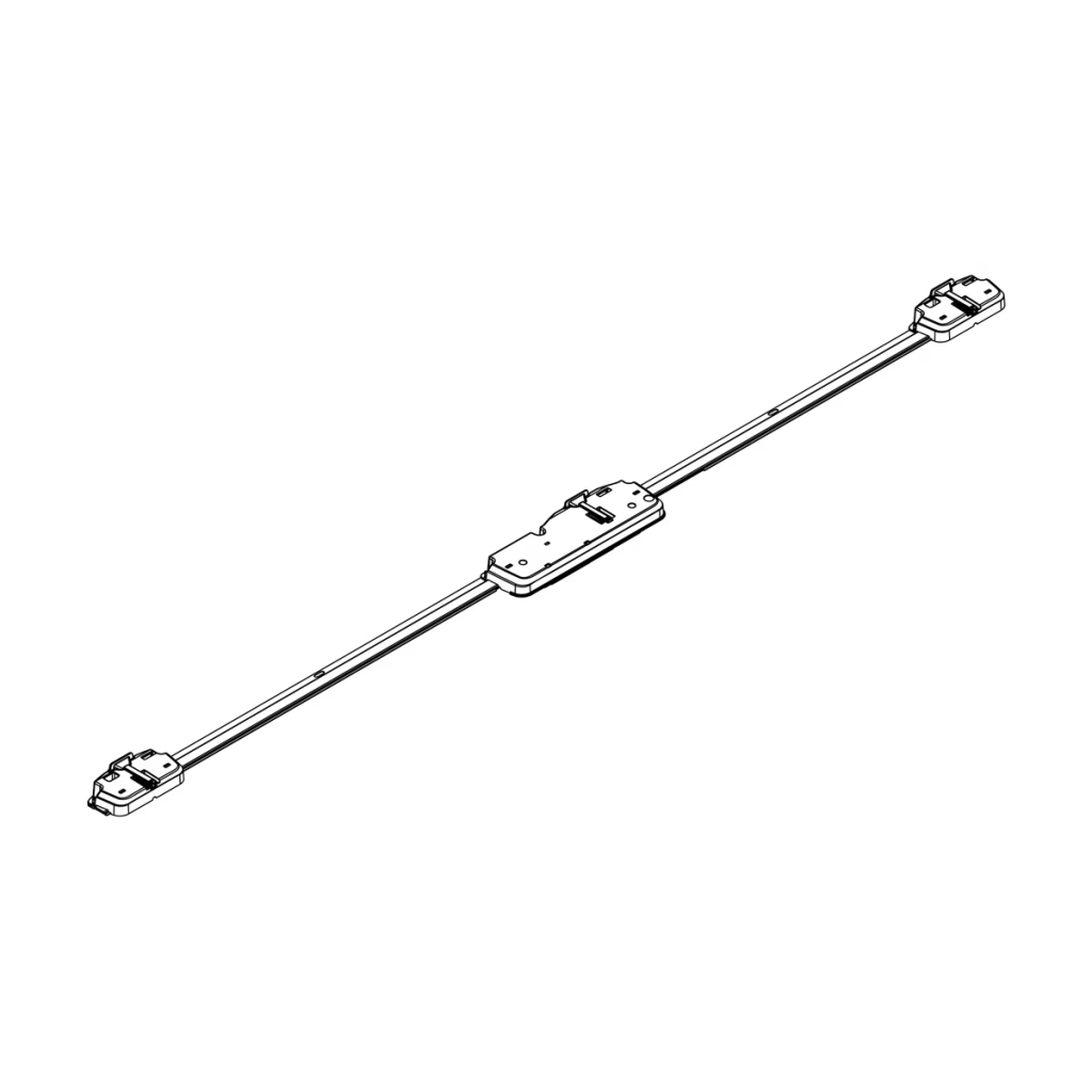 Thule 1500054123 roof box locking rail 1600 mm right