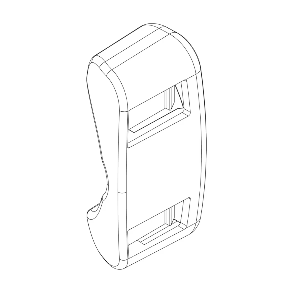 Thule 1500052914 wheel tray end cap