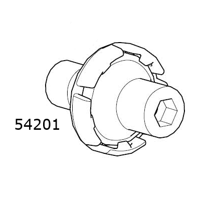 Thule 54201 nut and washer set