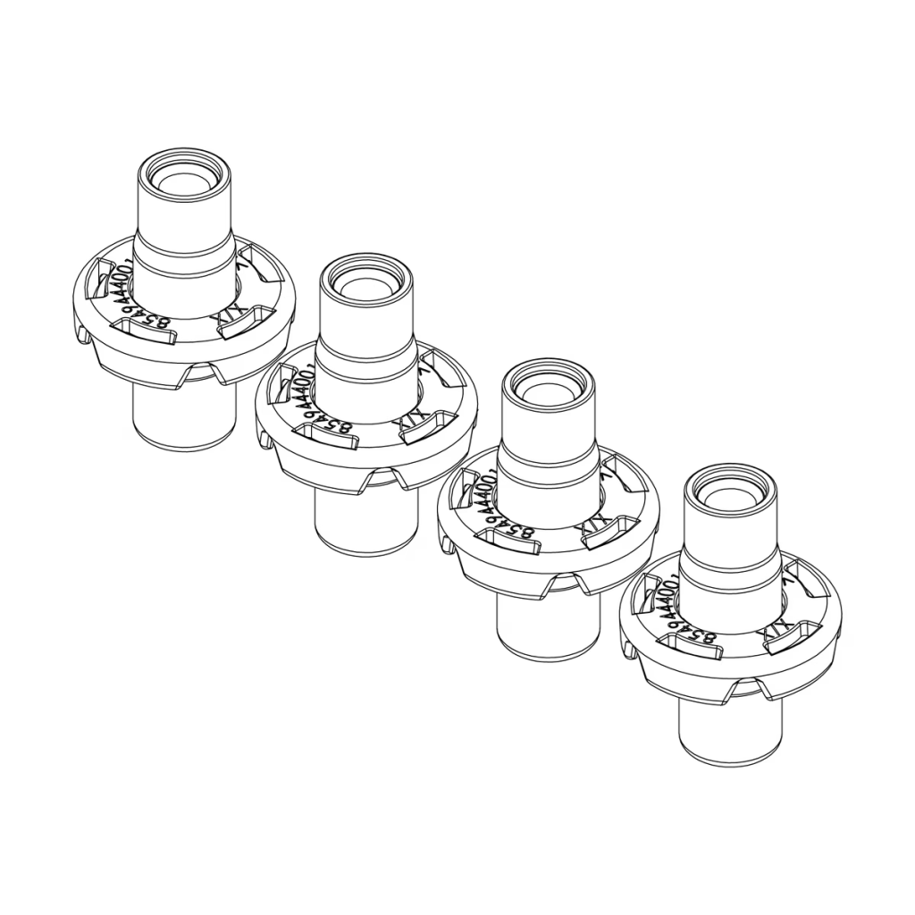 Thule 1500054201 nut and washer set