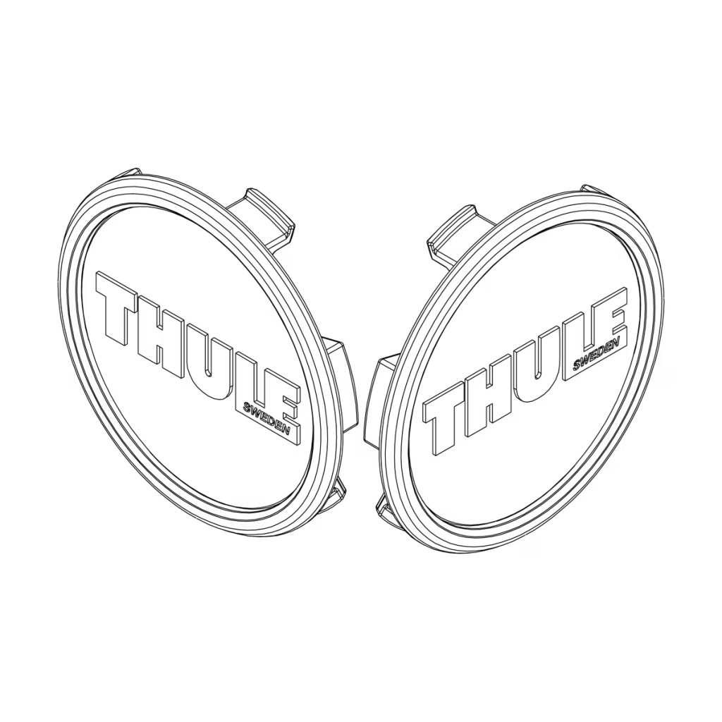 Thule 1500054055 logo badge