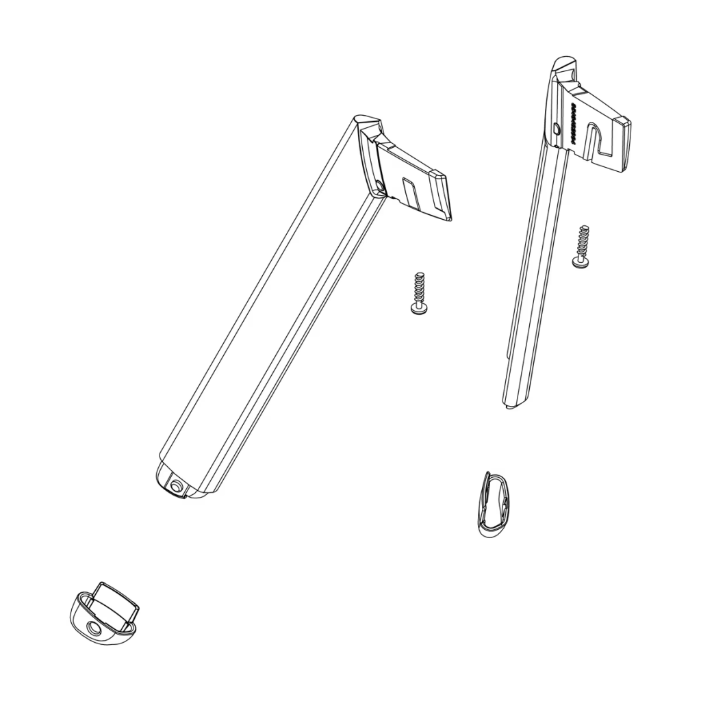 Thule 1500052945 footrest pole