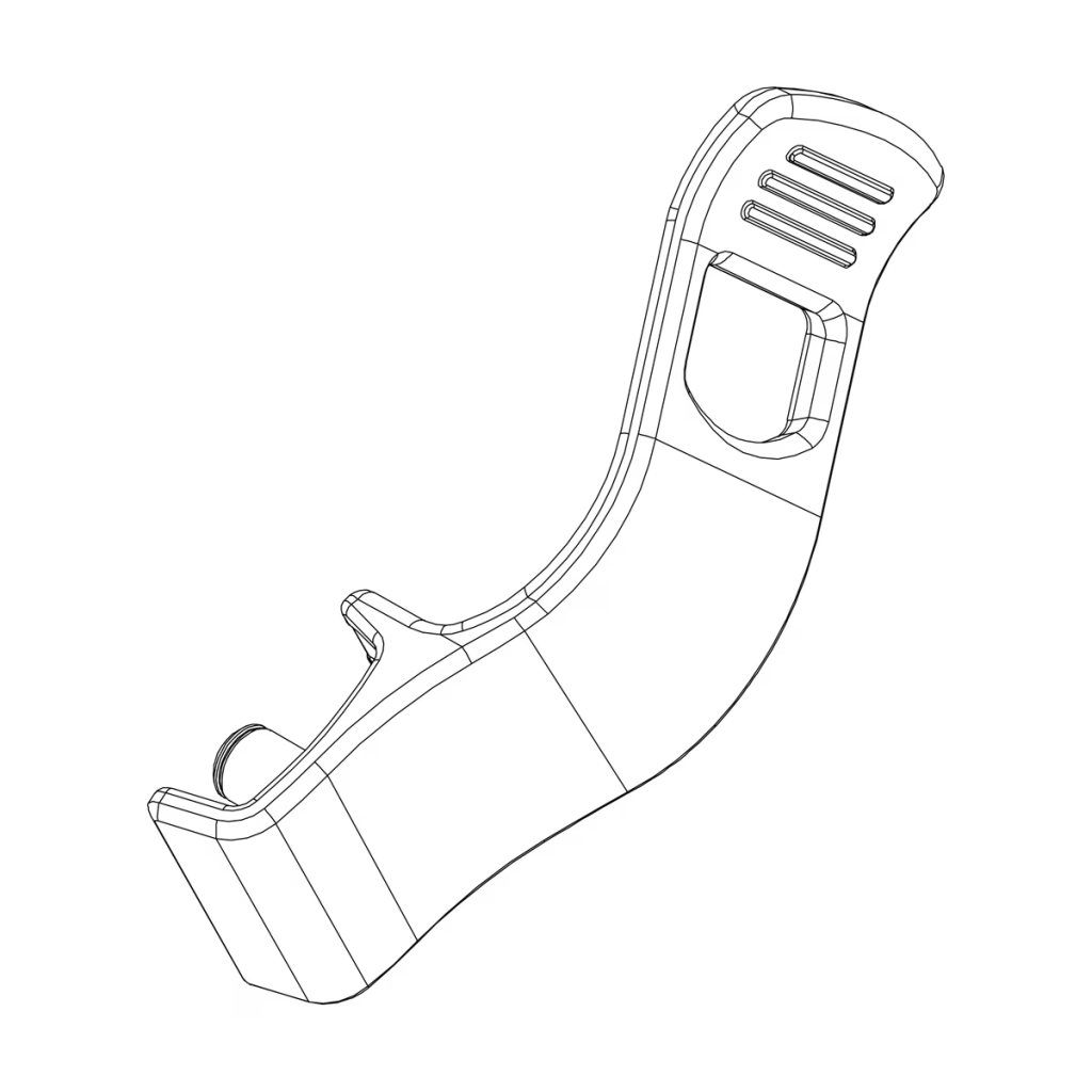 Thule 1540107028 fold lock assembly