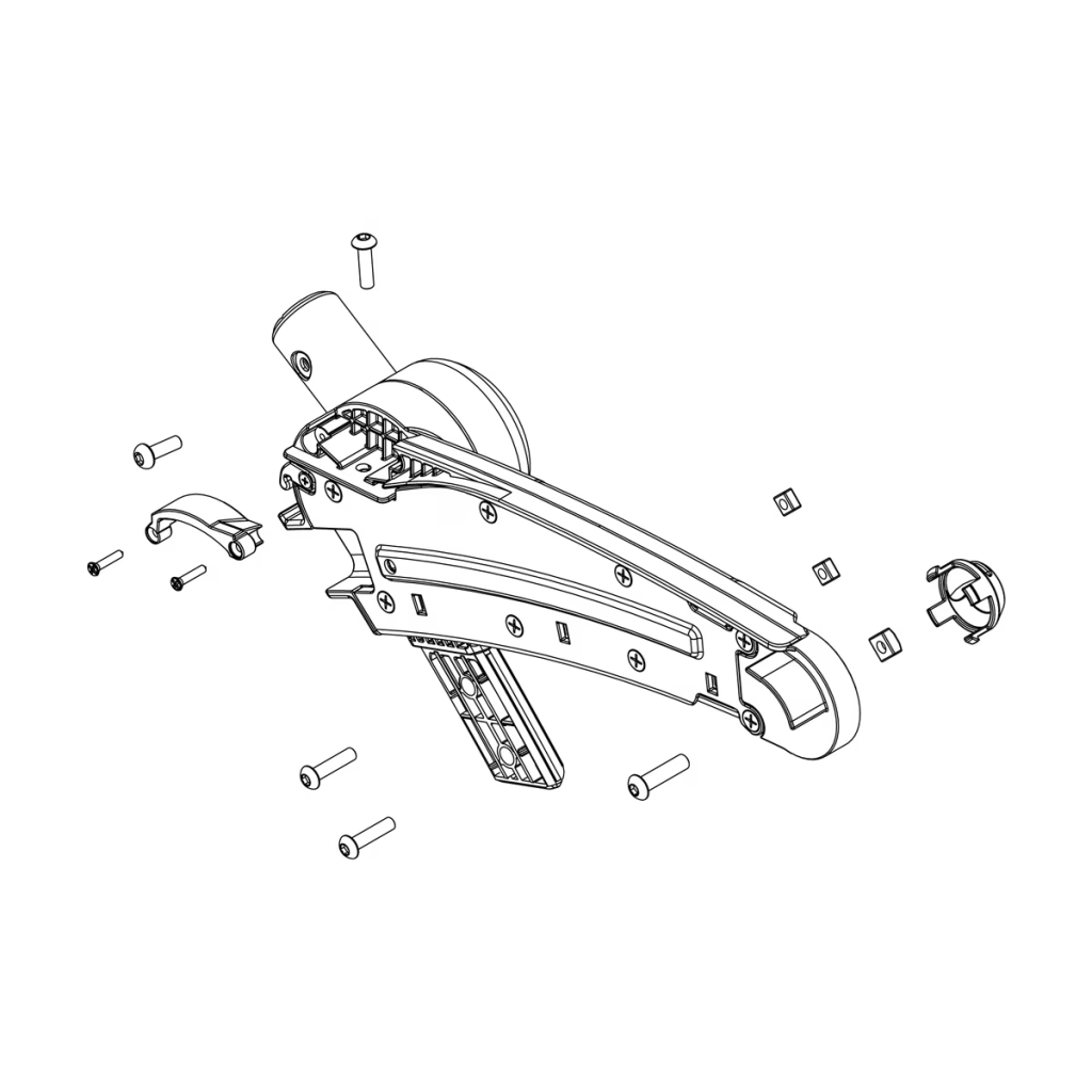 Thule 1540105333 upper bracket left