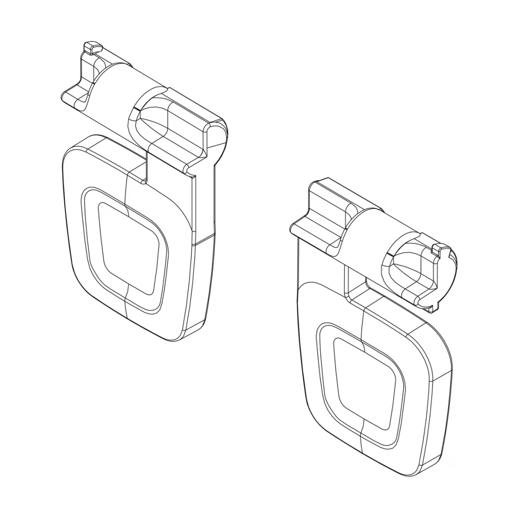 Thule 1500052957 footrest lever