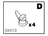 34413 Ski Carrier Mount Bag D