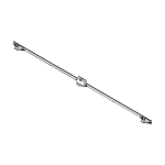 Thule 1500013830 roof box locking rail