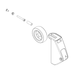 Thule 1500052849 transport wheel kit right