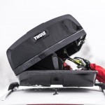 Thule 14709 rear roof box sticker logo