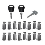 Set of 16 Thule locks and keys	