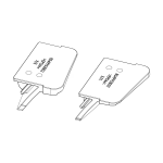 Thule 1500054291 foot pads upper