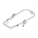 Thule 1500054058 main seat frame