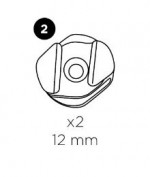 Thule 52425 12mm Blade Helix Hooks (pair)