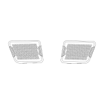 Thule 1540105387 footplate vent sliders