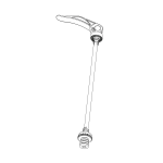 Thule 1550103090 qr skewer