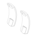 Thule 1500052889 shoulder padding
