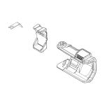 Thule 1500054531 locking handle right