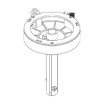 Thule 1540191924 brake hub