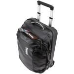 Chasm Carry On Wheeled Duffel 40L - Black