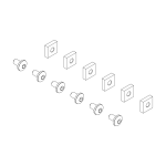 1500054946 bolt and nut set