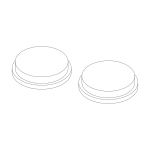 Thule 1540105237 disk brake pads
