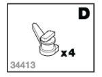 34413 Ski Carrier Mount Bag D