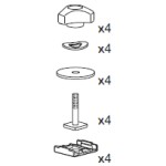 Thule 1500052117 parts bag