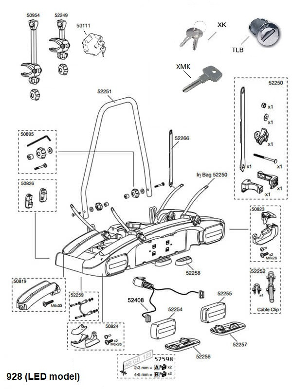 thule 928 euroclassic