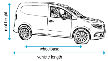 Nissan Townstar 2022 onwards - LWB - L2, low roof - H1