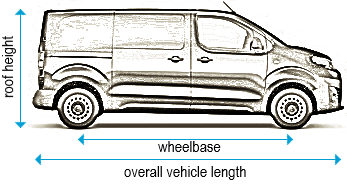 Nissan NV300 2016 onwards - LWB - L2, high roof - H2, twin doors