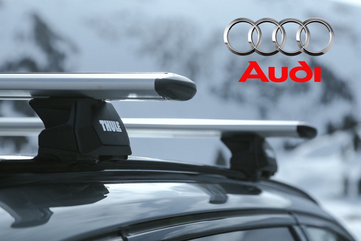 Audi A7 roof bars by Thule