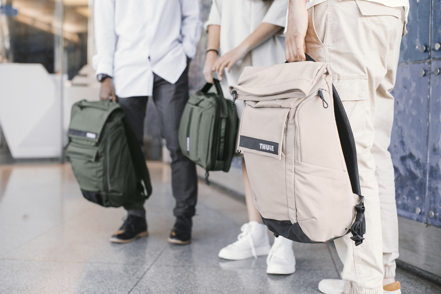Thule Paramount bike commute backpacks
