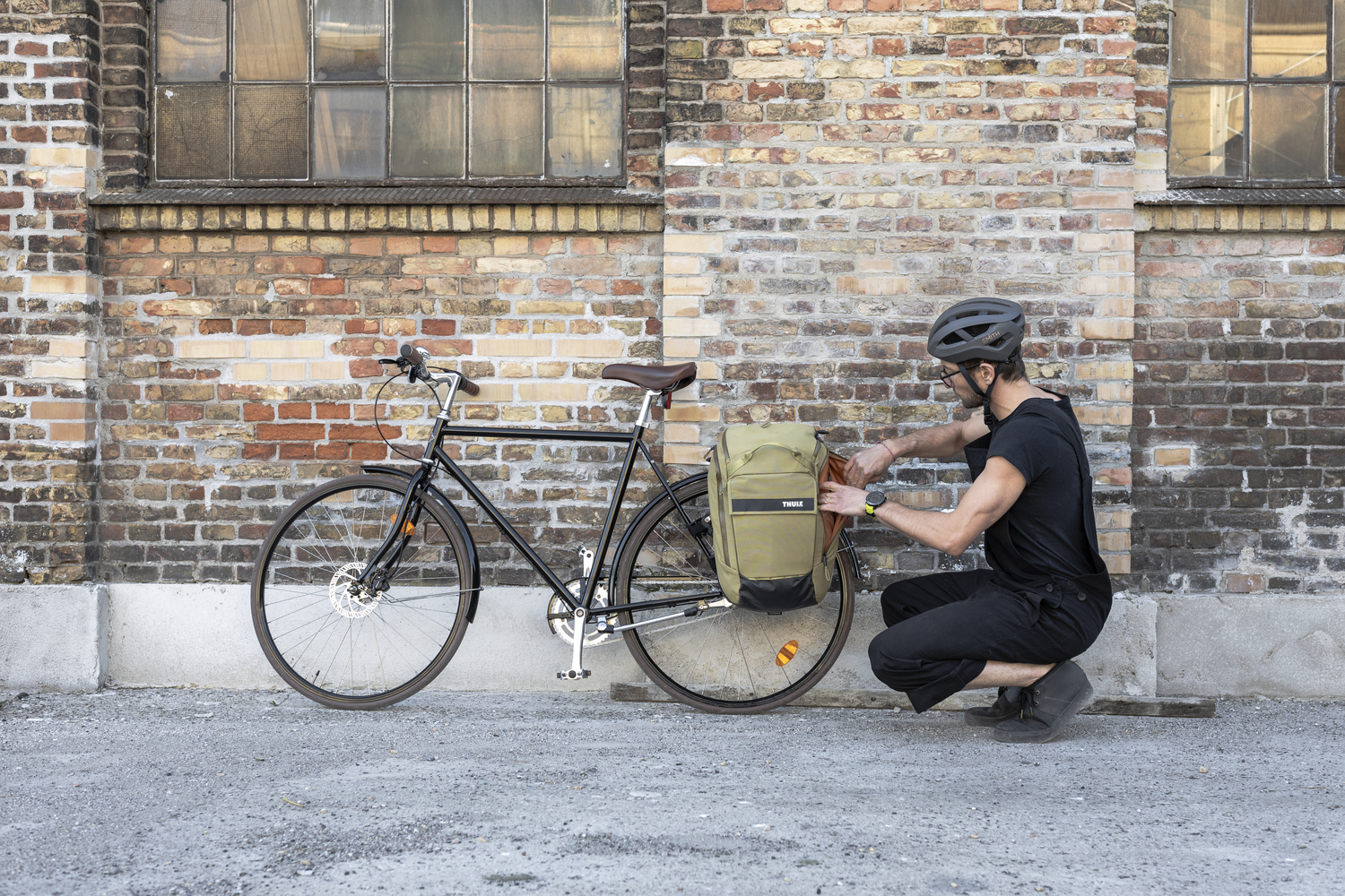 Thule Paramount bike commute backpacks