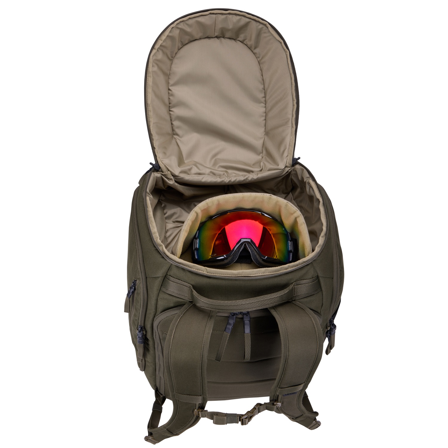 Thule RoundTrip Boot Backpack 60L - Deep Khaki