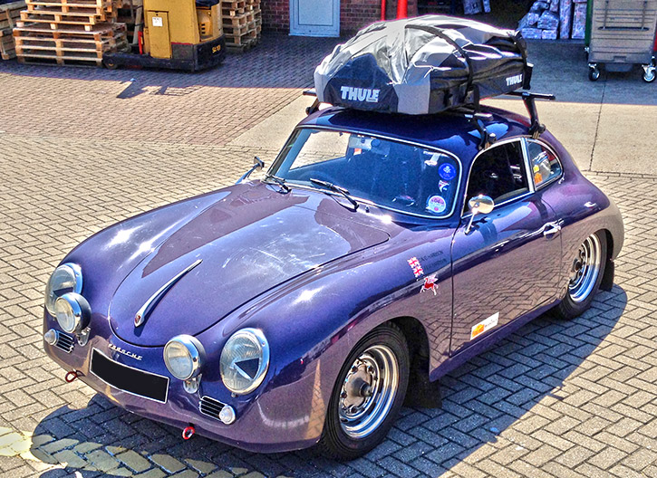 Thule Roof Rack and Box Porsche